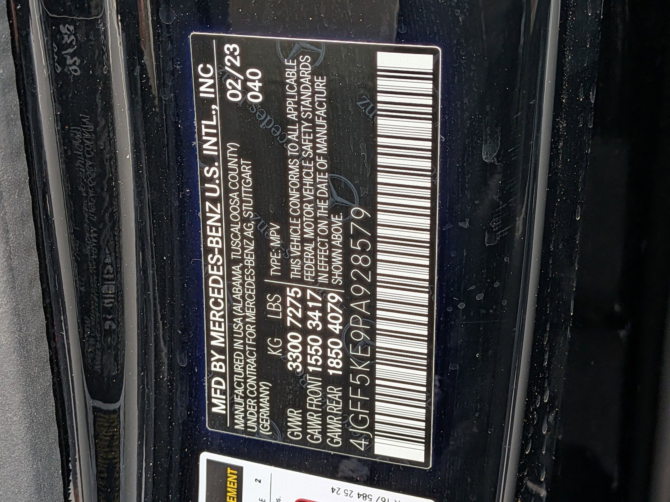 Used 2023 Mercedes-Benz GLS 450 4MATIC w/ AMG Line Exterior image 23