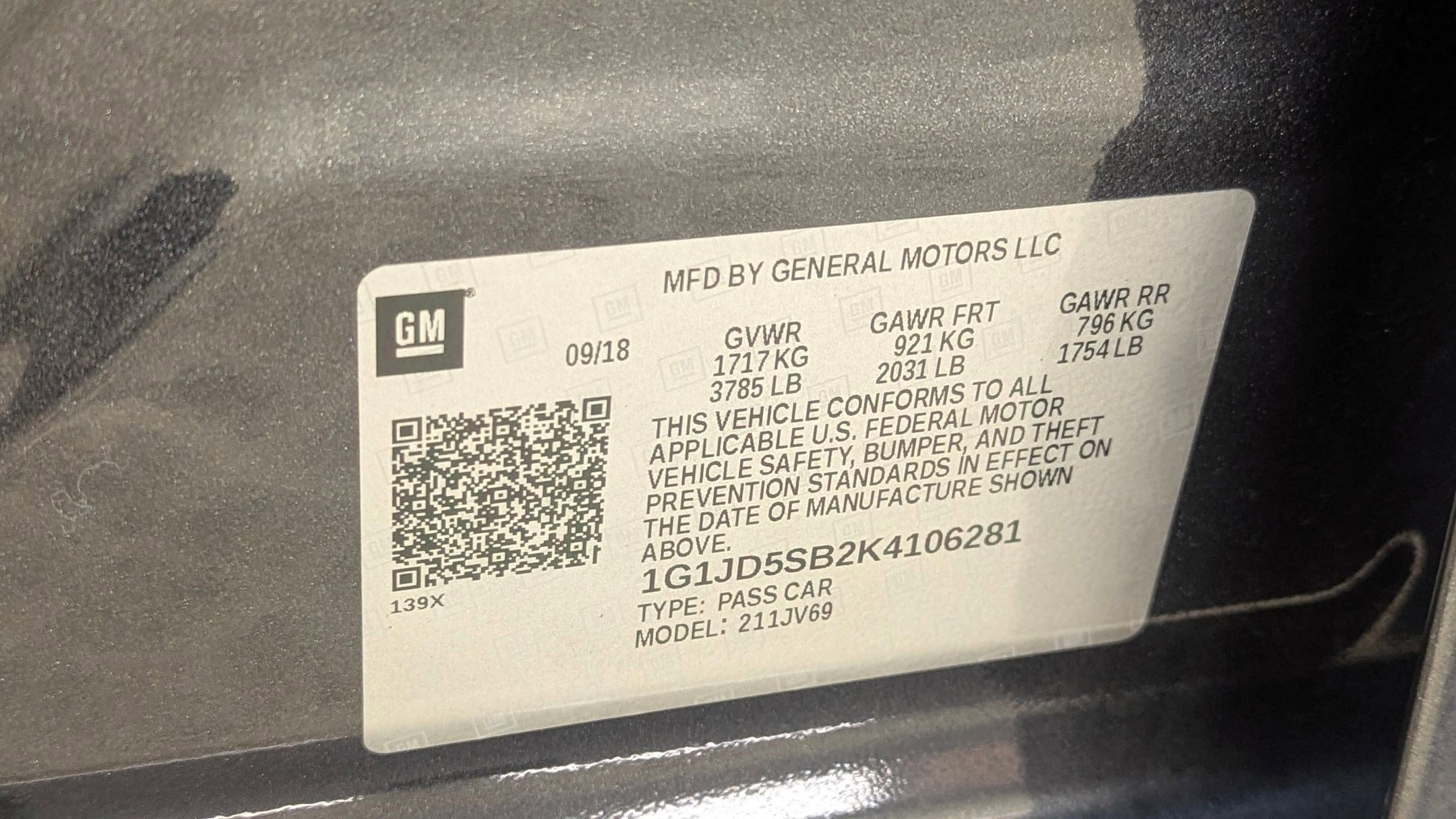 Used 2019 Chevrolet Sonic LT image 19