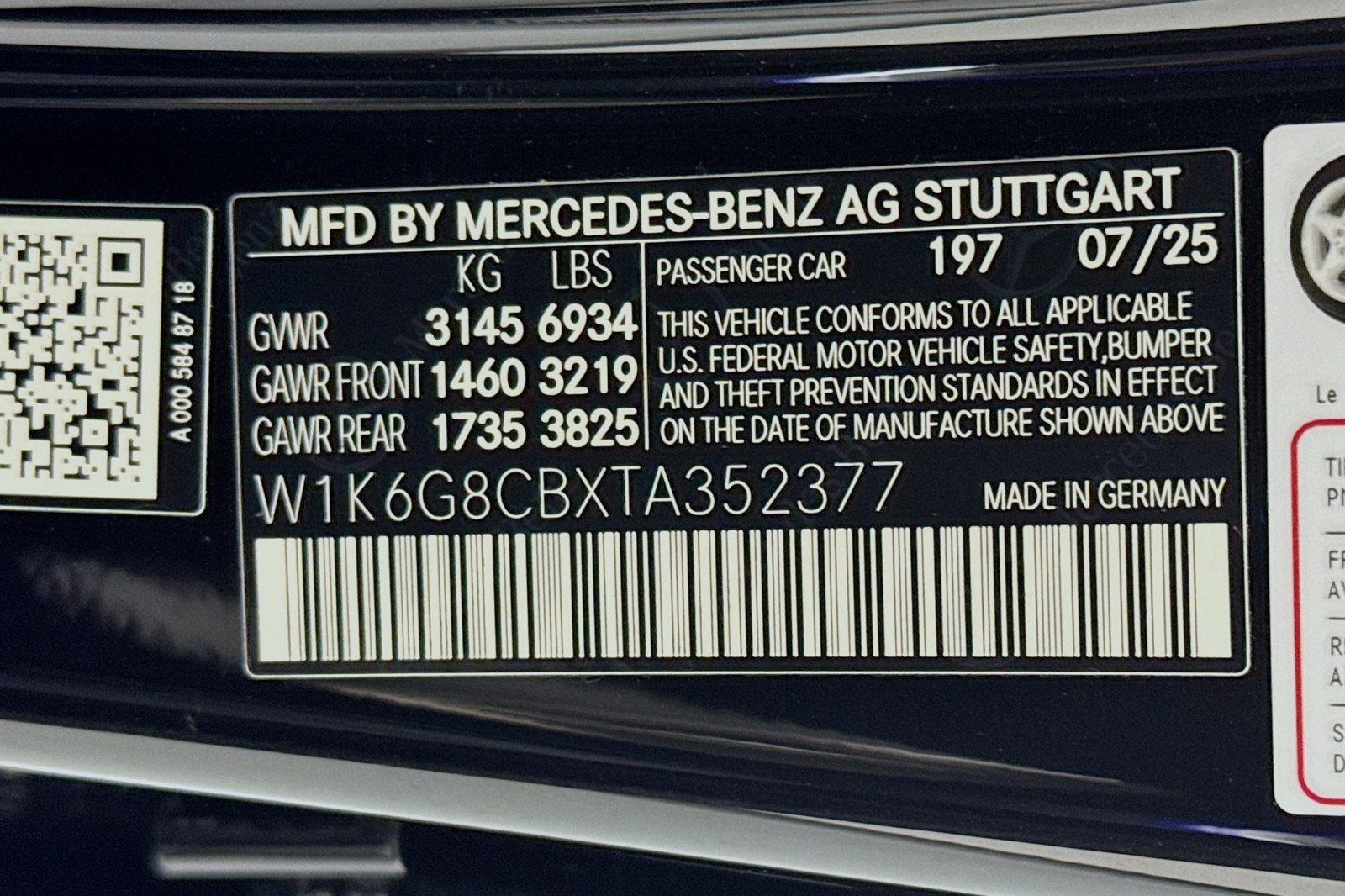 New 2026 Mercedes-Benz S 63 AMG S image 24