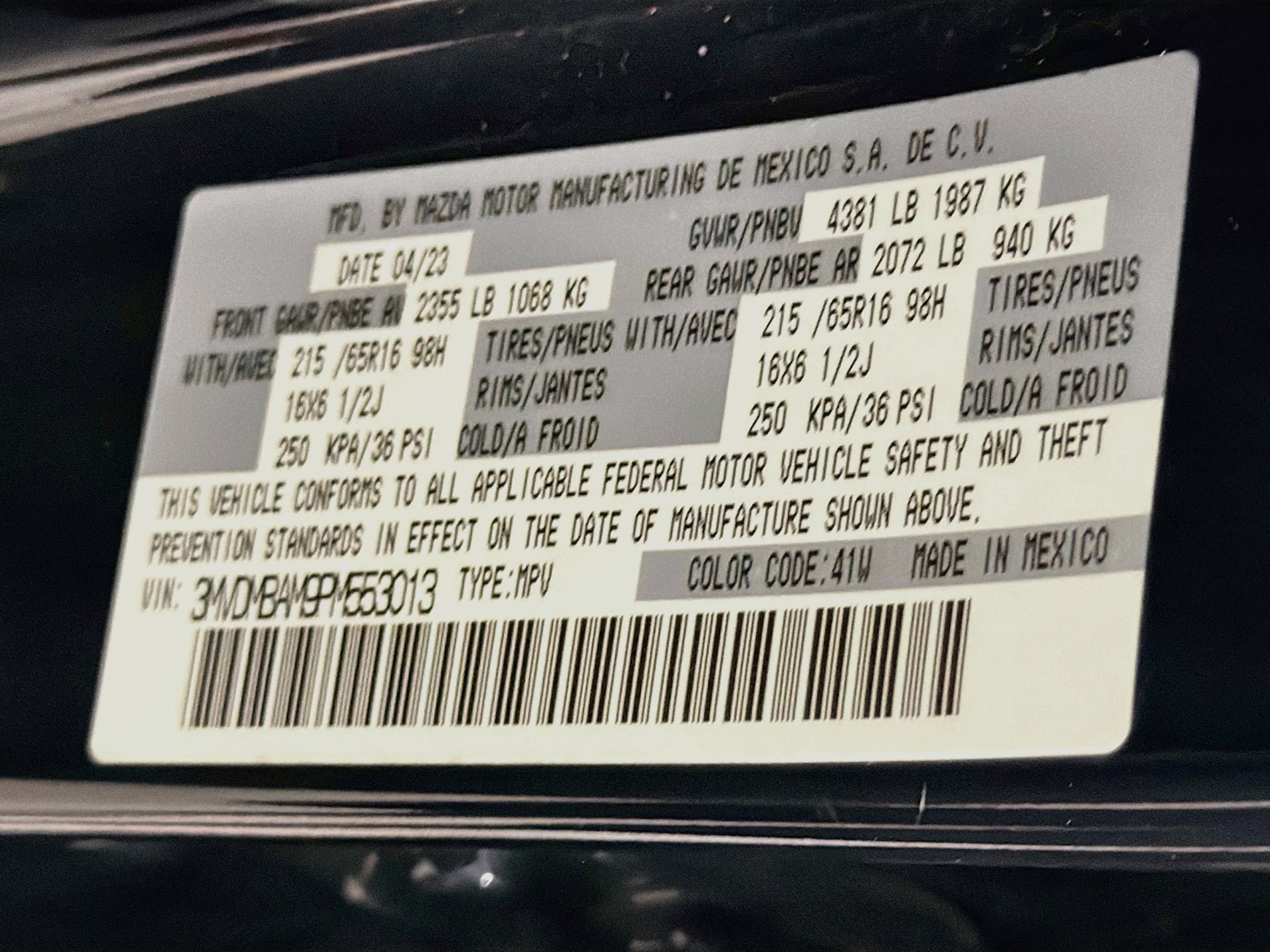 Used 2023 MAZDA CX-30 AWD 2.5 S image 12