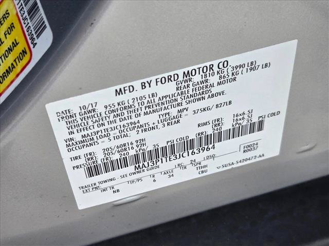 Used 2018 Ford EcoSport SE w/ SE Convenience Package FWD image 24