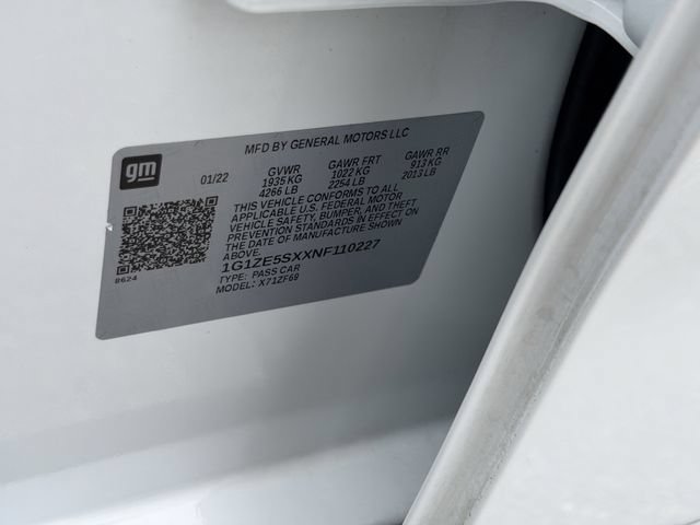 Used 2022 Chevrolet Malibu Premier FWD image 34