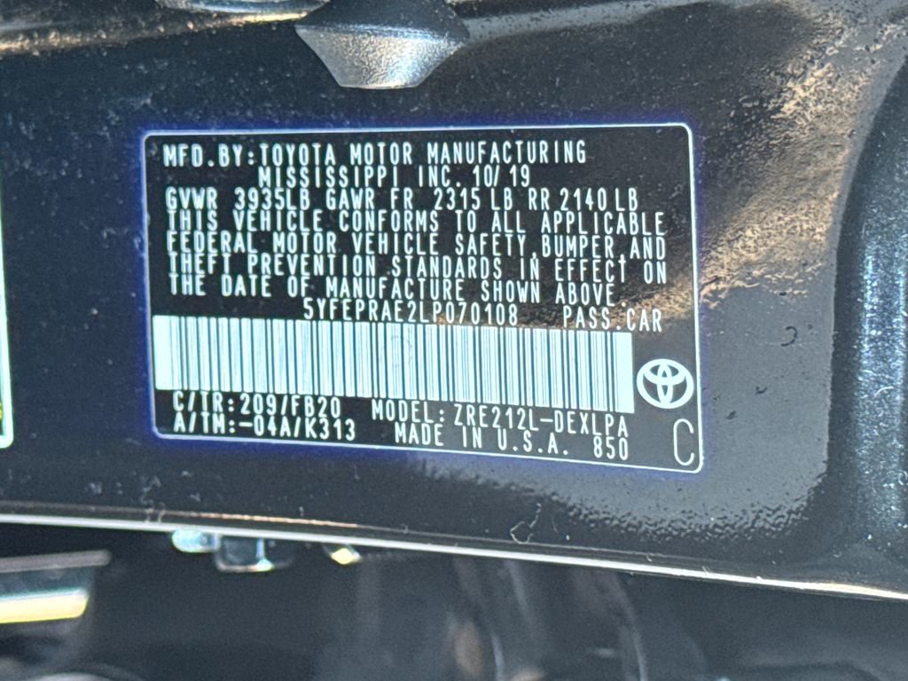 Used 2020 Toyota Corolla LE FWD image 41
