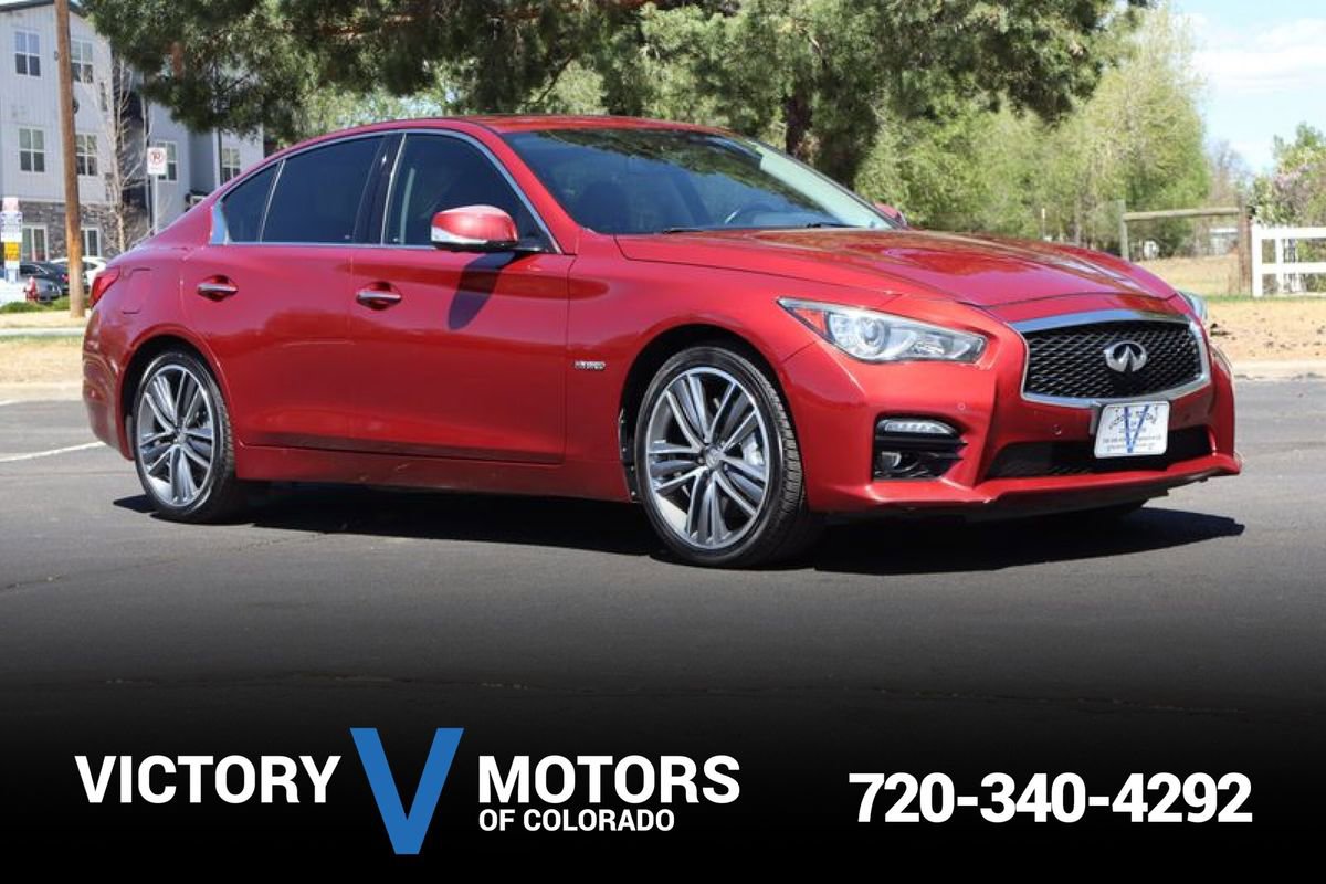 Used 2014 INFINITI Q50 Sport w/ Deluxe Technology Package image 1
