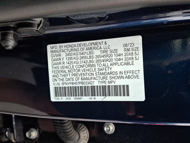 Certified 2023 Honda Passport EX-L image 30