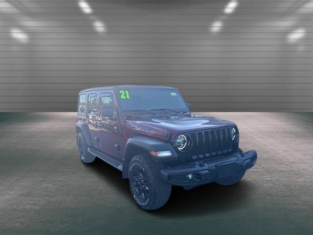 Used 2021 Jeep Wrangler Unlimited Willys image 7