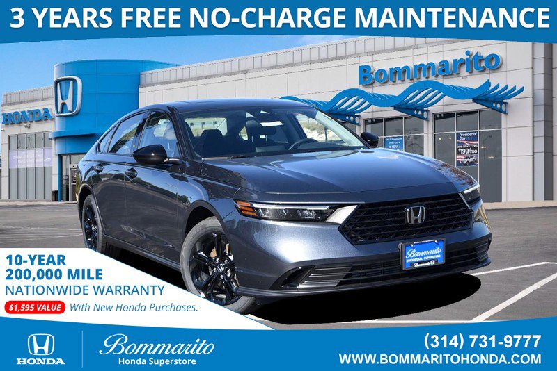 New 2025 Honda Accord SE