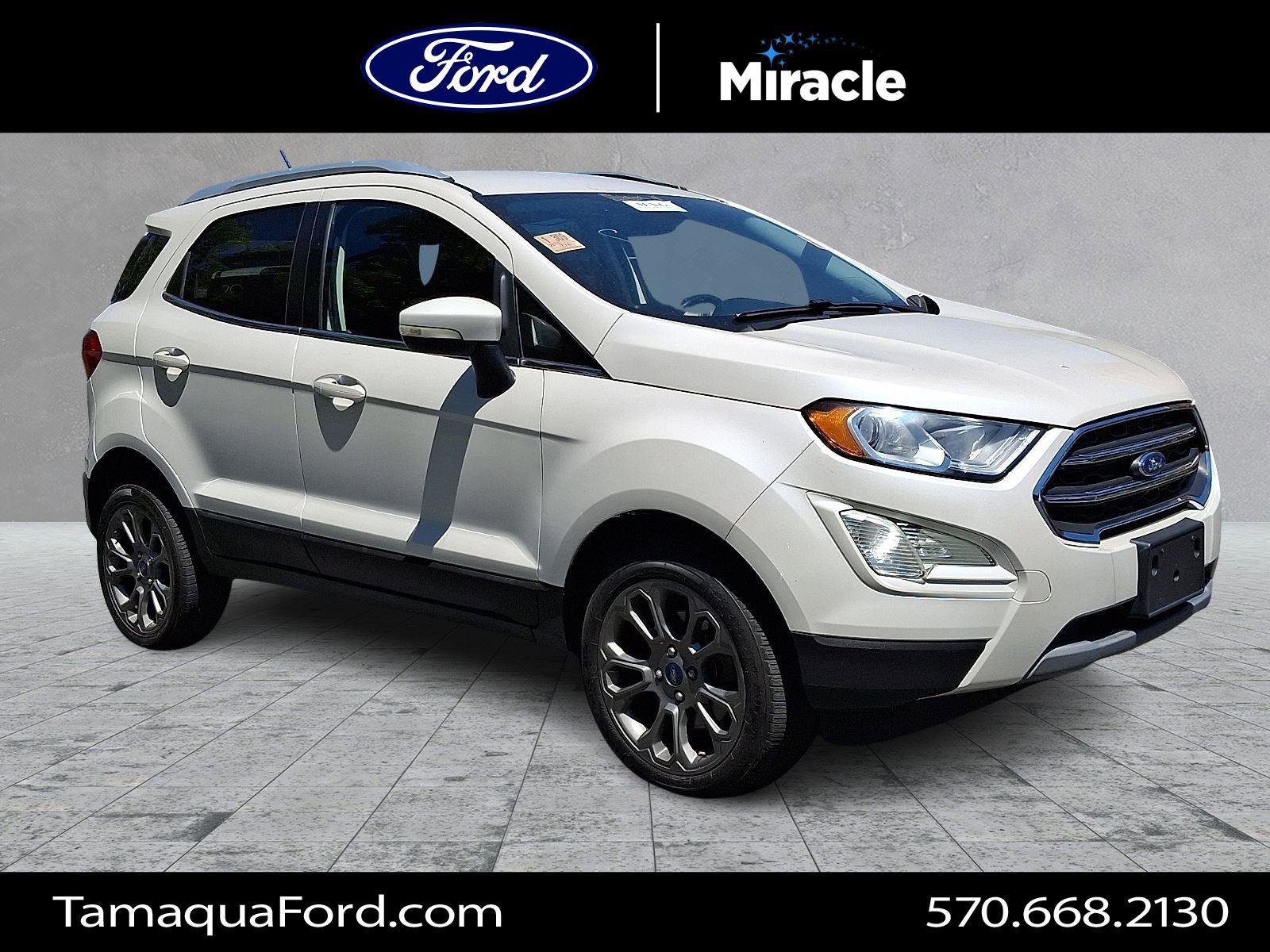 Used 2018 Ford EcoSport Titanium w/ Titanium Cold Weather Package AWD/4WD video 1