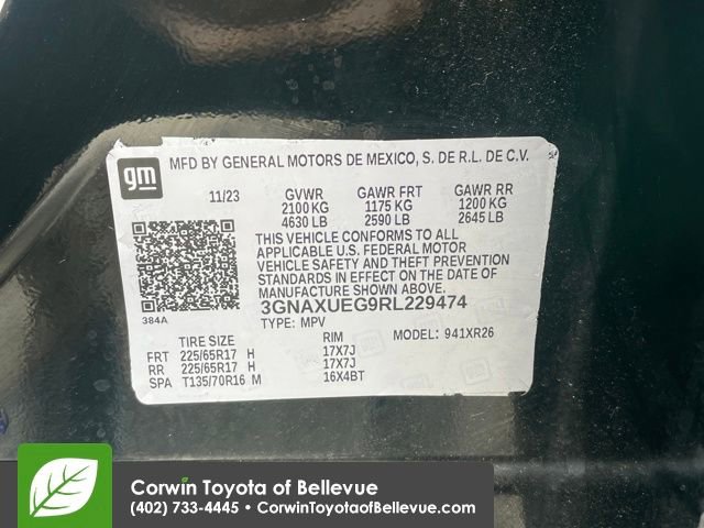 Used 2024 Chevrolet Equinox LT image 10