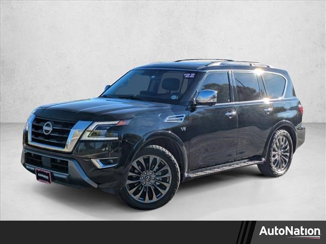 Used 2022 Nissan Armada Platinum w/ Captain's Chairs Package