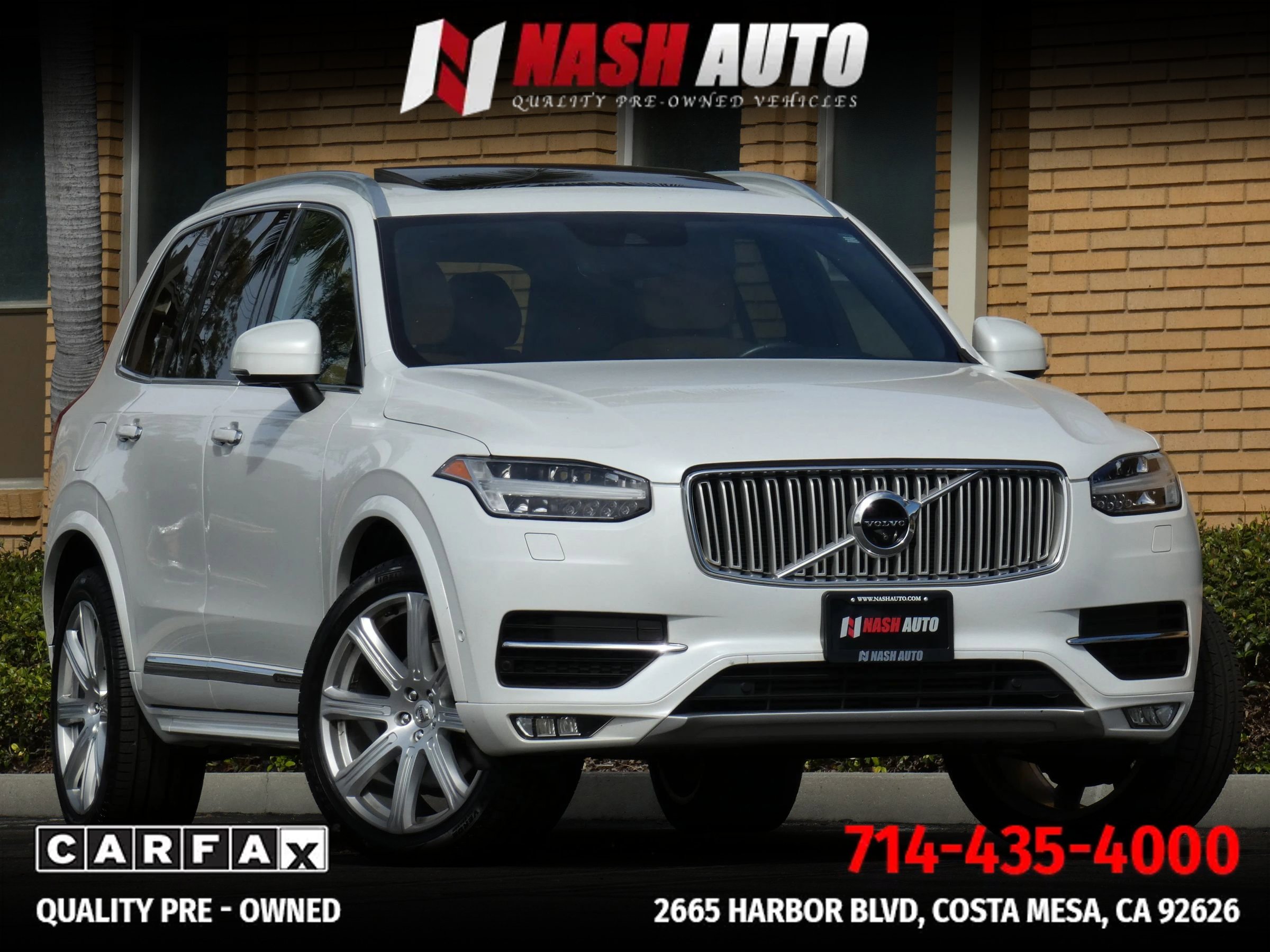 Used 2017 Volvo XC90 T6 Inscription w/ Vision Package image 1