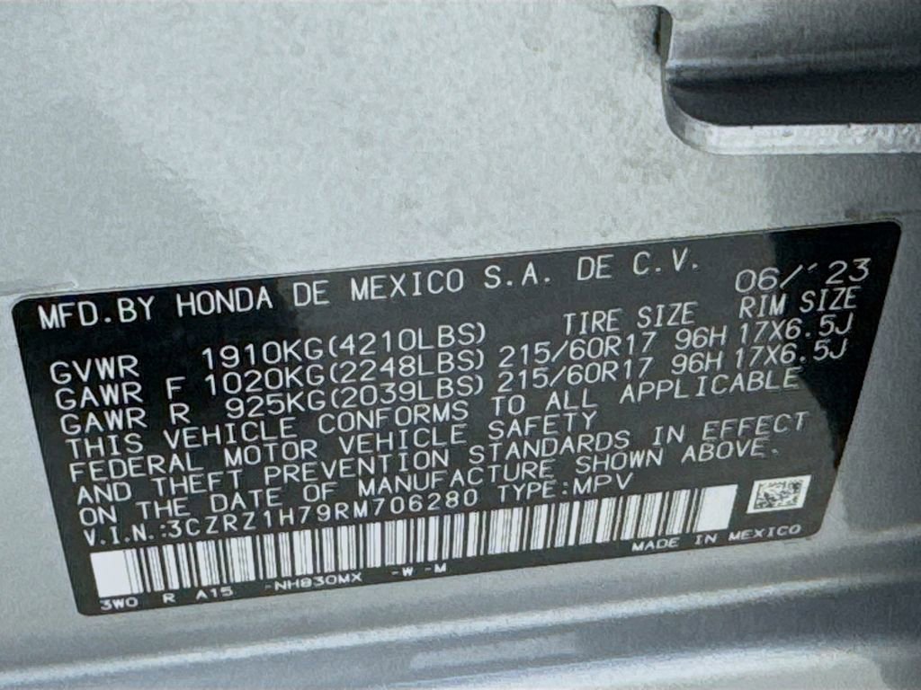 Used 2024 Honda HR-V EX-L image 42