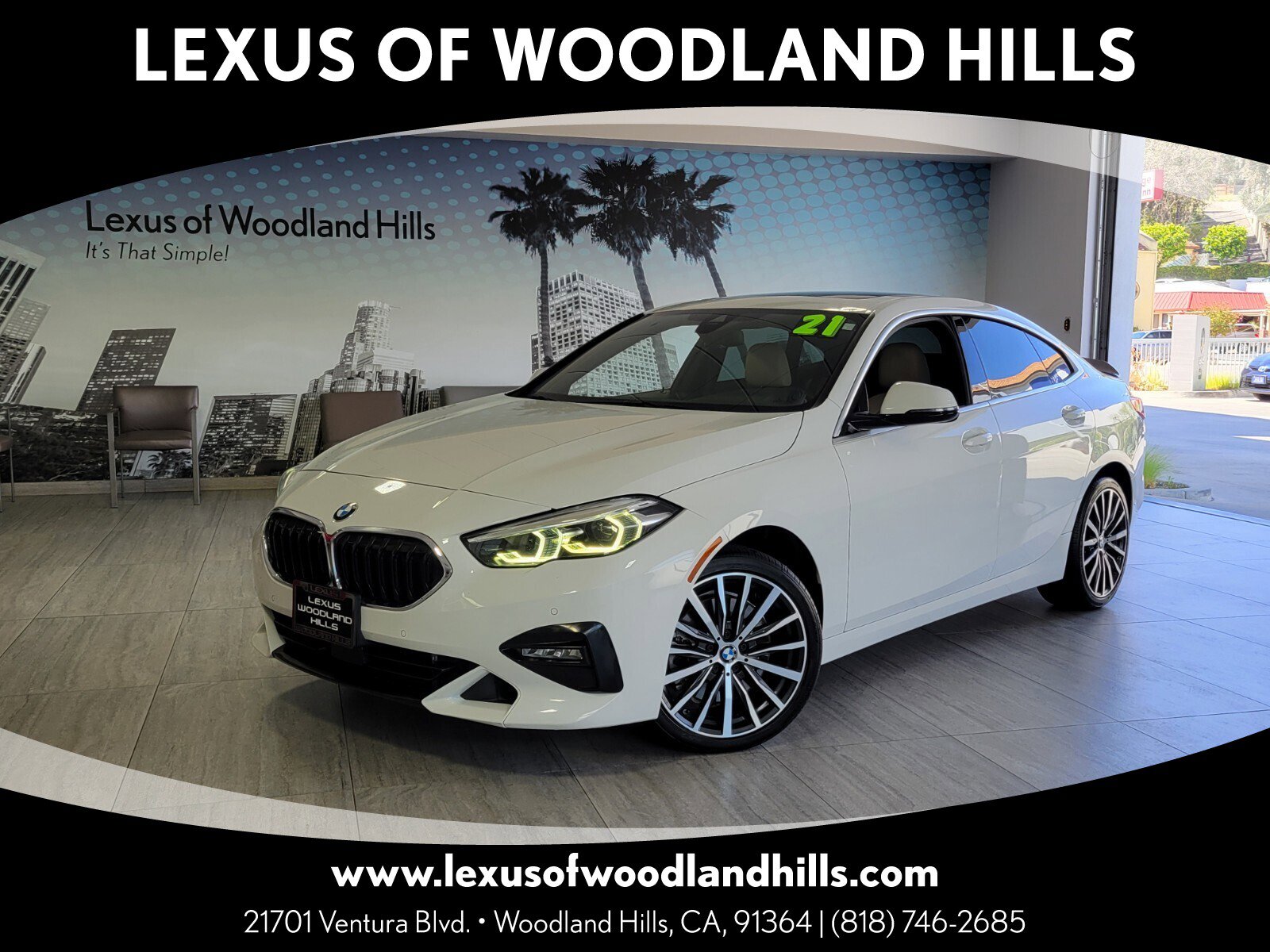 Used 2021 BMW 228i Gran Coupe w/ Convenience Package FWD image 1