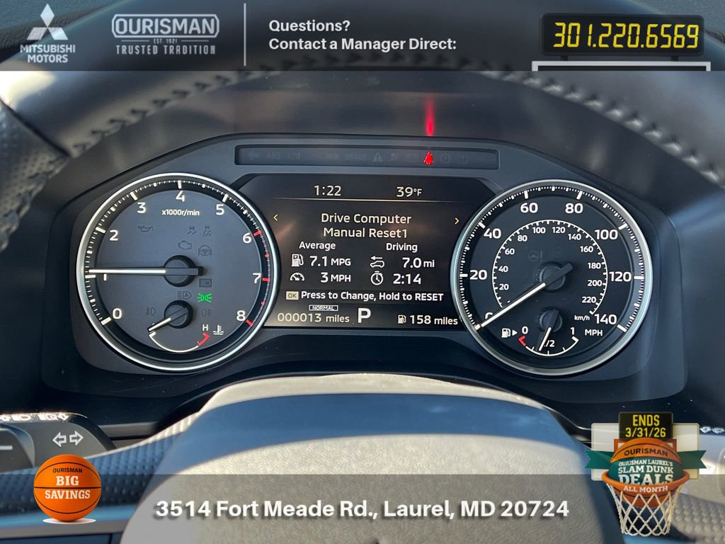 New 2026 Mitsubishi Outlander LE image 11