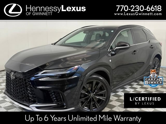 Certified 2023 Lexus RX 350 F Sport w/ Cold Area Package AWD/4WD image 1