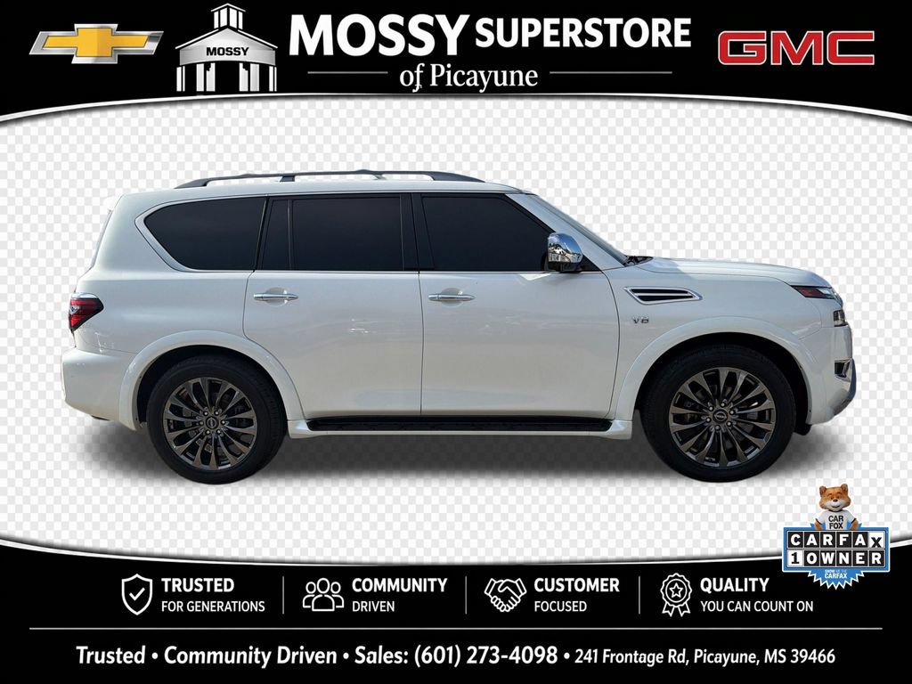 Used 2022 Nissan Armada Platinum w/ Captain's Chairs Package RWD image 8