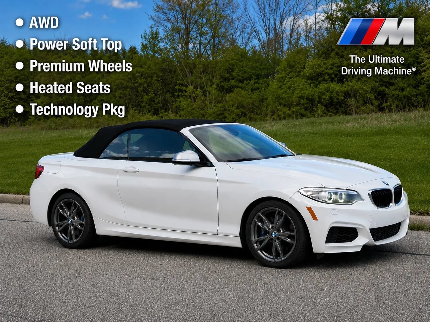 Used 2016 BMW M235i xDrive Convertible AWD/4WD image 1
