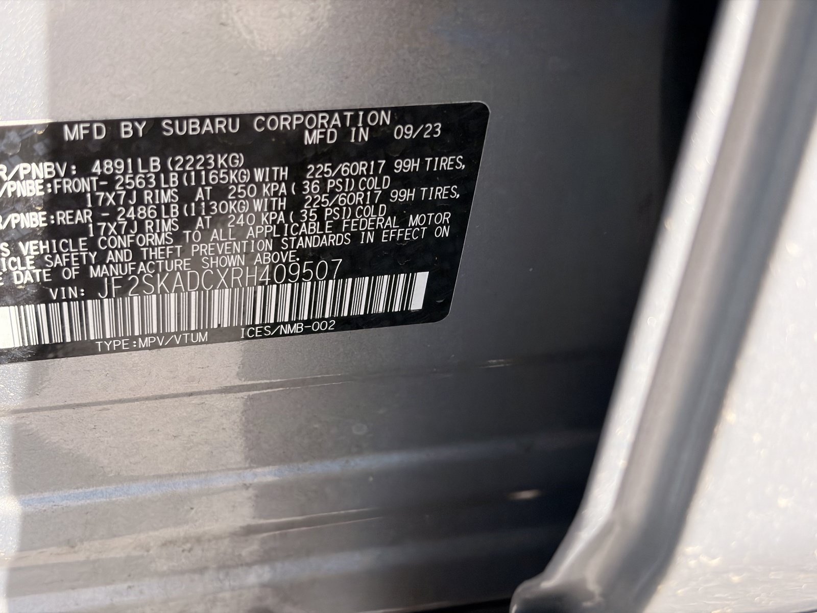 Certified 2024 Subaru Forester Premium AWD/4WD image 10