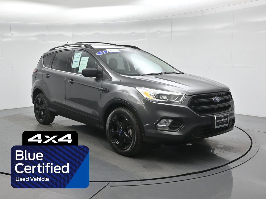 Certified 2018 Ford Escape SEL