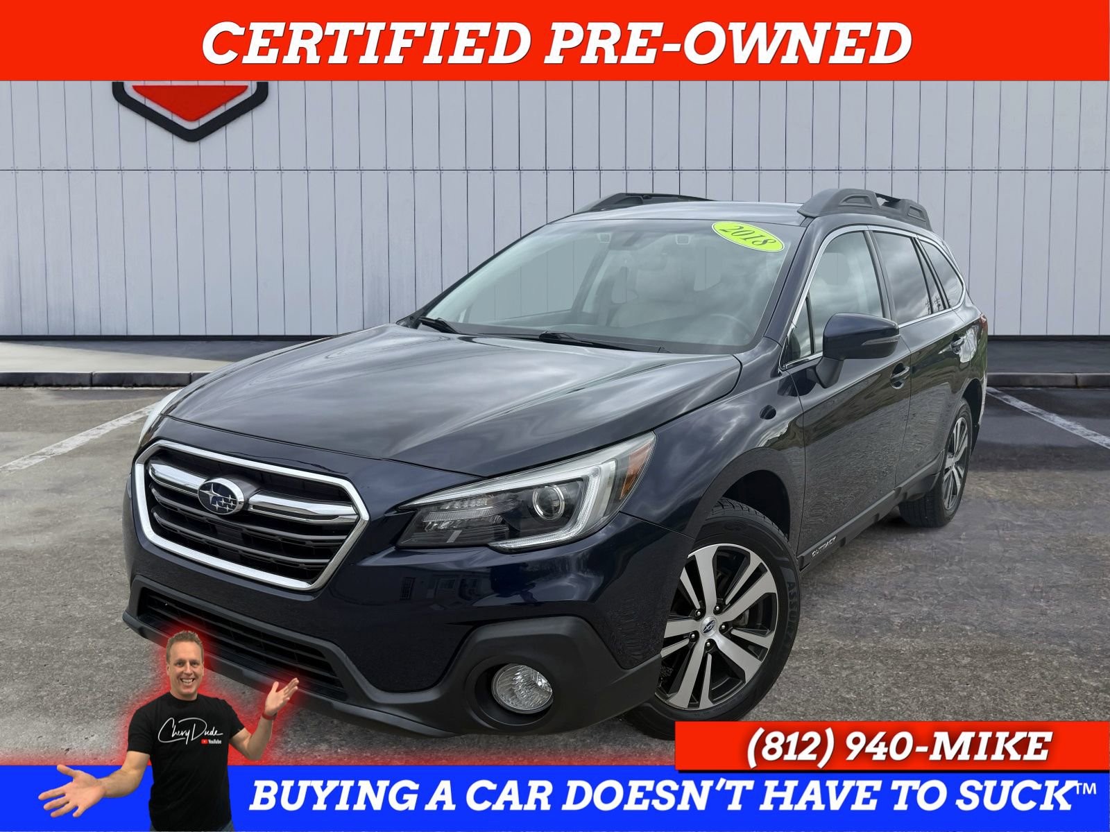 Used 2018 Subaru Outback 2.5i Limited image 1