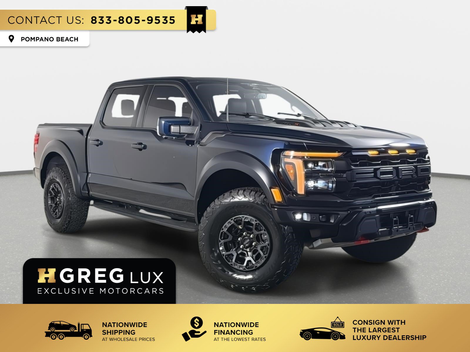 Used 2024 Ford F150 Raptor w/ Equipment Group 803A Raptor R AWD/4WD image 1