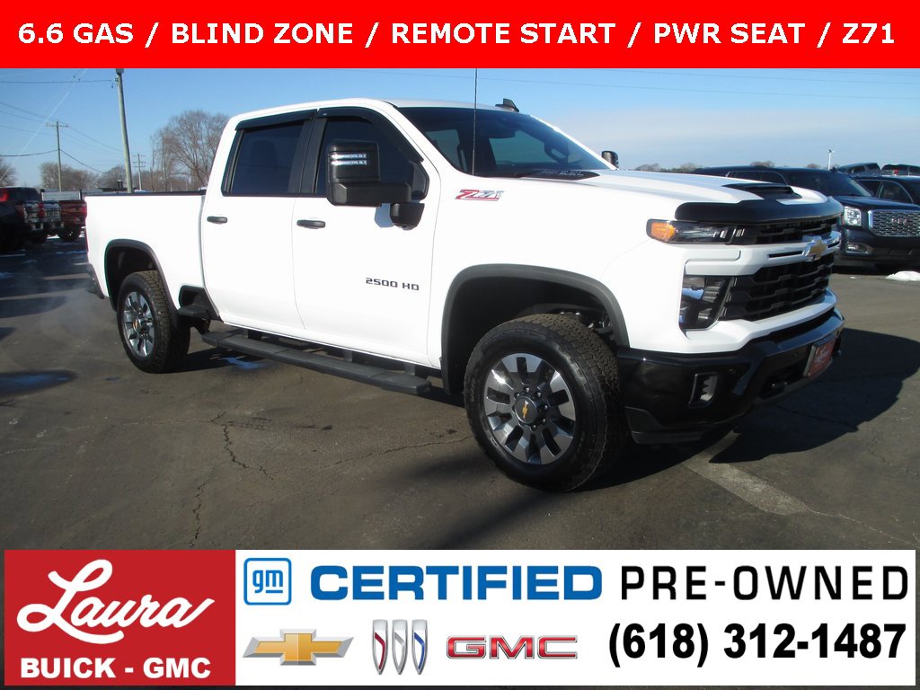 Certified 2025 Chevrolet Silverado 2500 Custom w/ Custom Convenience Package