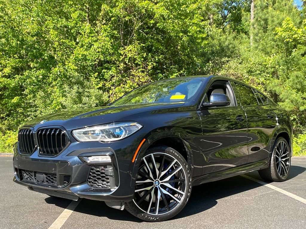 Used 2021 BMW X6 M50i w/ Executive Package AWD/4WD image 1