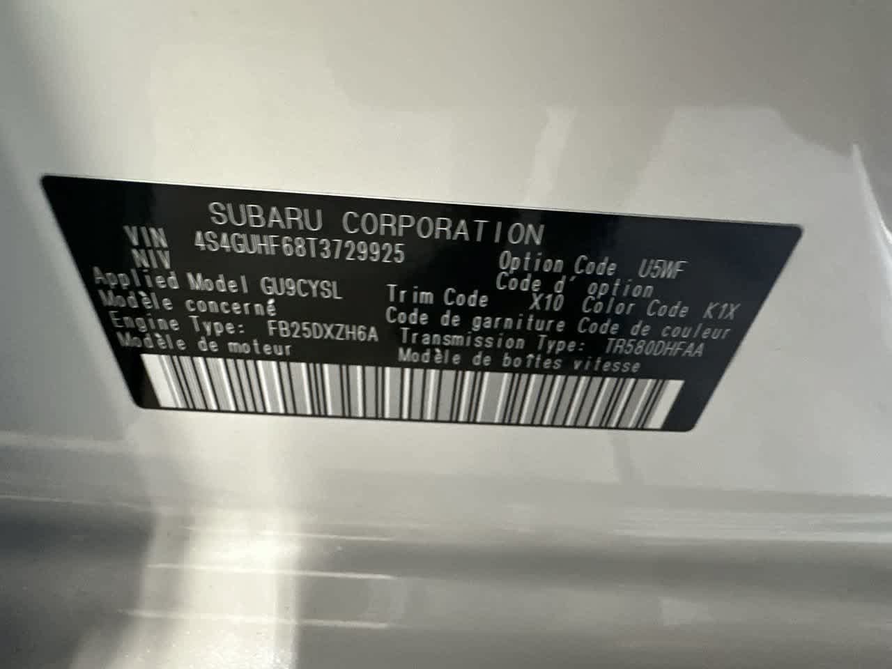 Used 2026 Subaru Crosstrek 2.5i Sport w/ Crosstrek Mirror Package AWD/4WD image 29