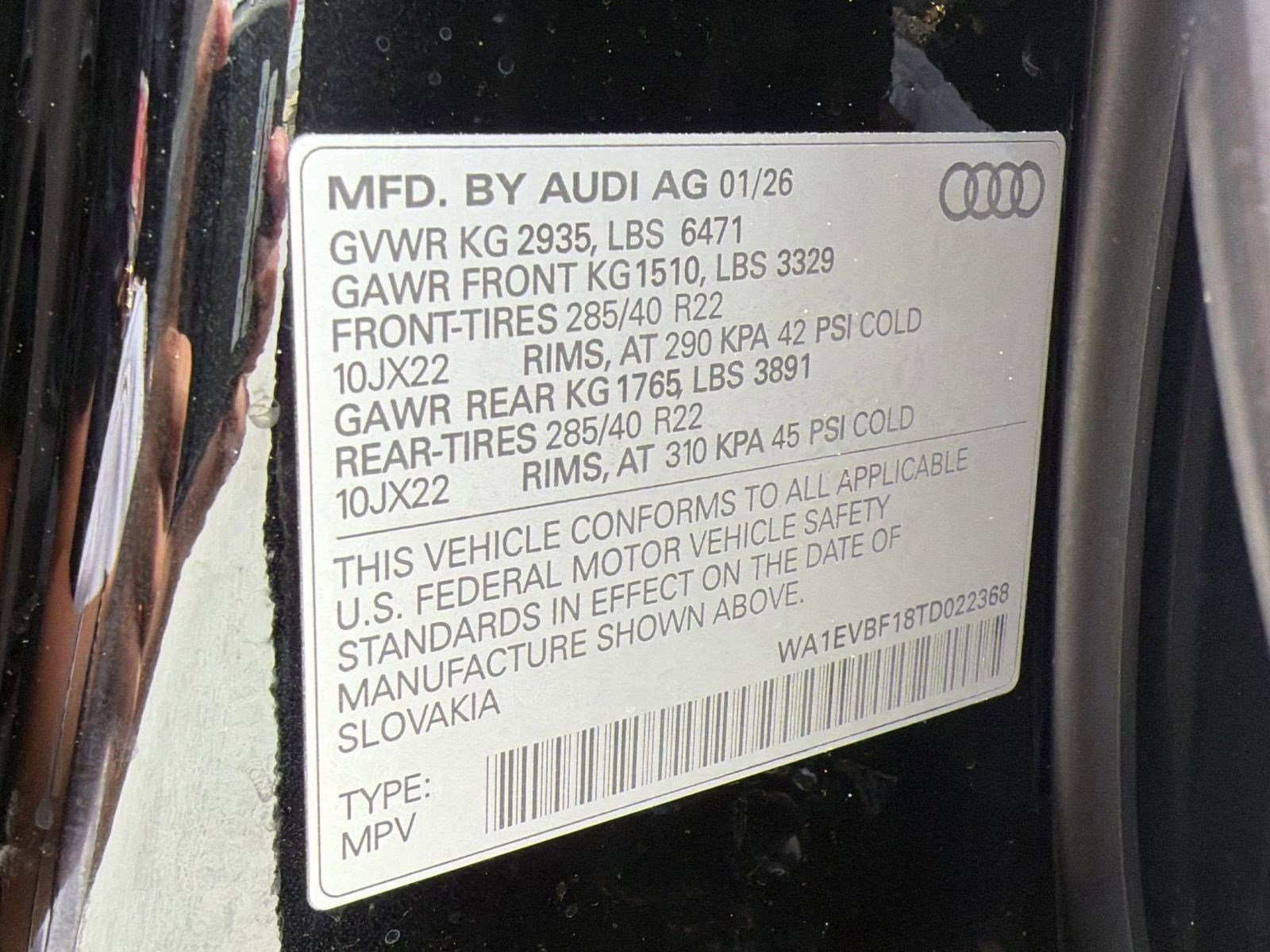 New 2026 Audi Q8 Premium Plus AWD/4WD image 19