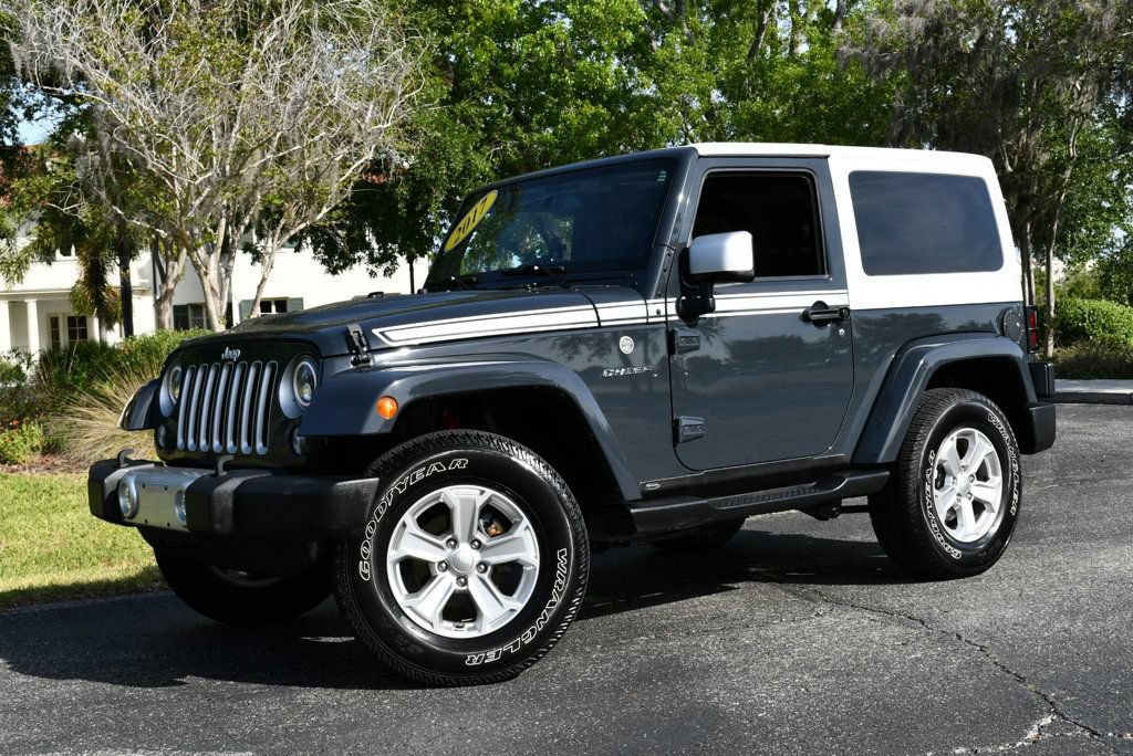 Used 2017 Jeep Wrangler Sahara w/ Quick Order Package 24E Chief AWD/4WD image 20