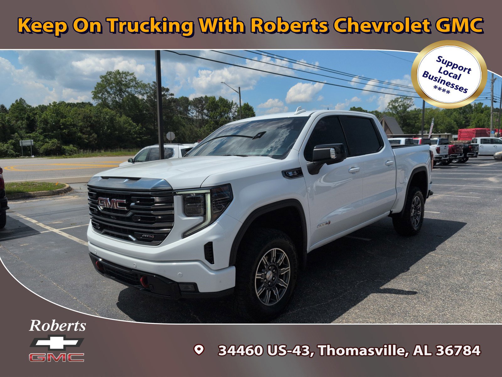 Used 2024 GMC Sierra 1500 AT4 w/ Technology Package image 1