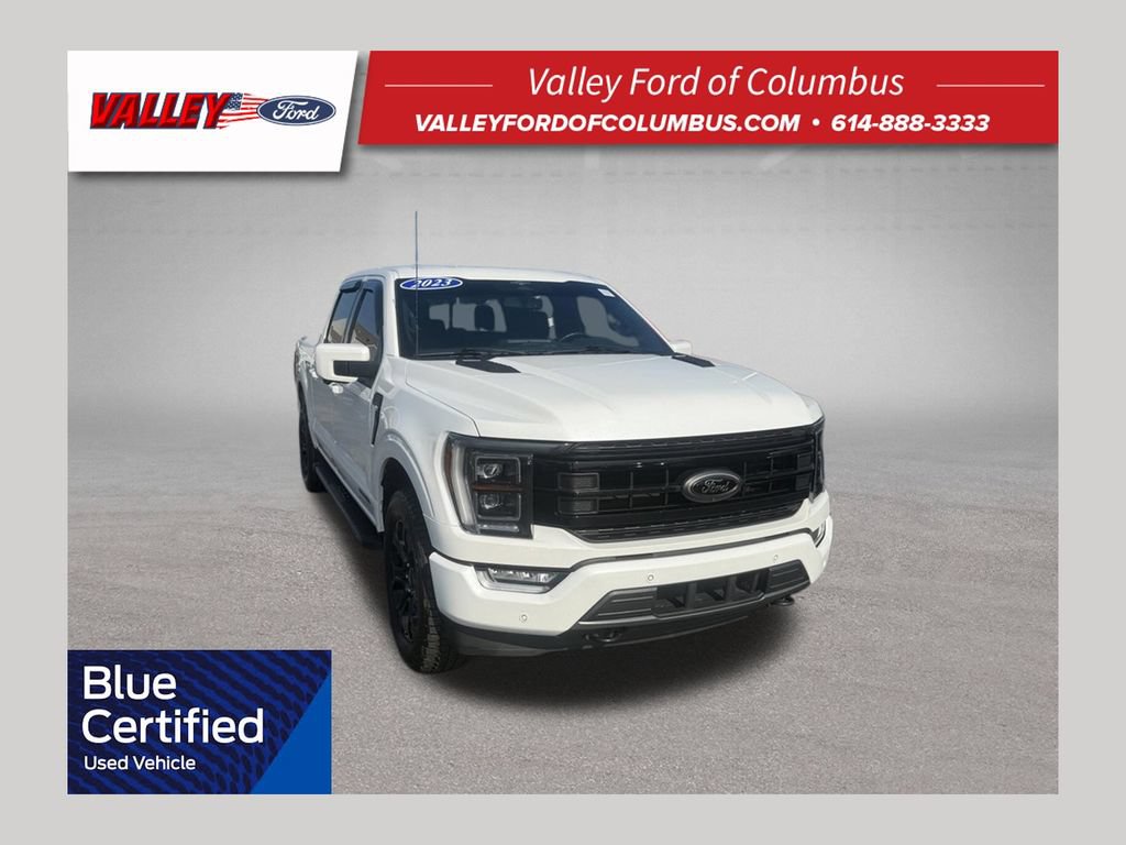 Used 2023 Ford F150 Lariat w/ Equipment Group 502A High AWD/4WD video 1