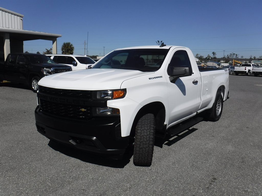 Used 2021 Chevrolet Silverado 1500 W/T w/ WT Value Package AWD/4WD image 21