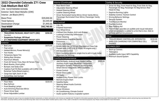 Used 2022 Chevrolet Colorado Z71 video 2