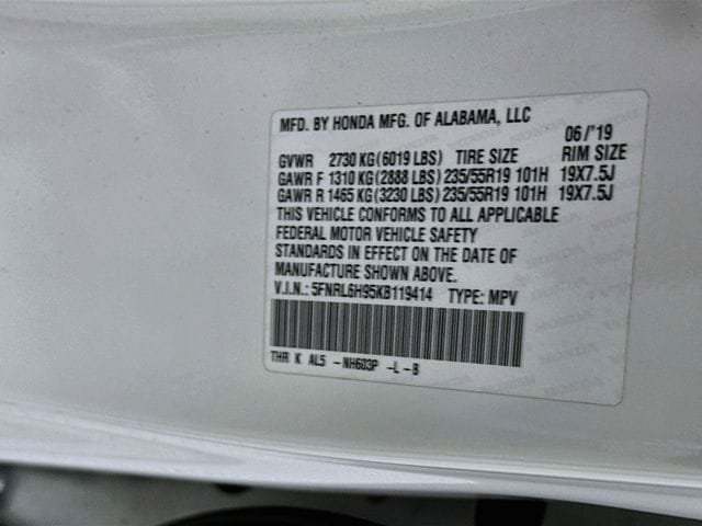 Used 2019 Honda Odyssey Elite image 37