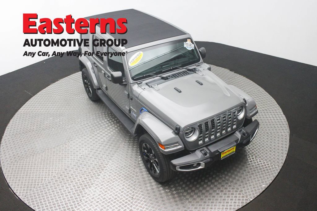Used 2021 Jeep Wrangler Unlimited Sahara w/ Cold Weather Group image 3
