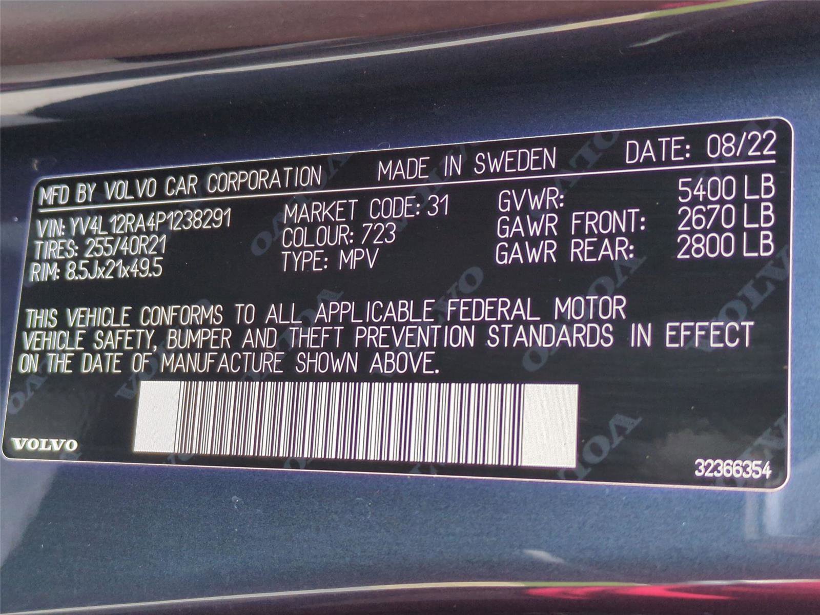 Certified 2023 Volvo XC60 B5 Ultimate AWD/4WD image 25