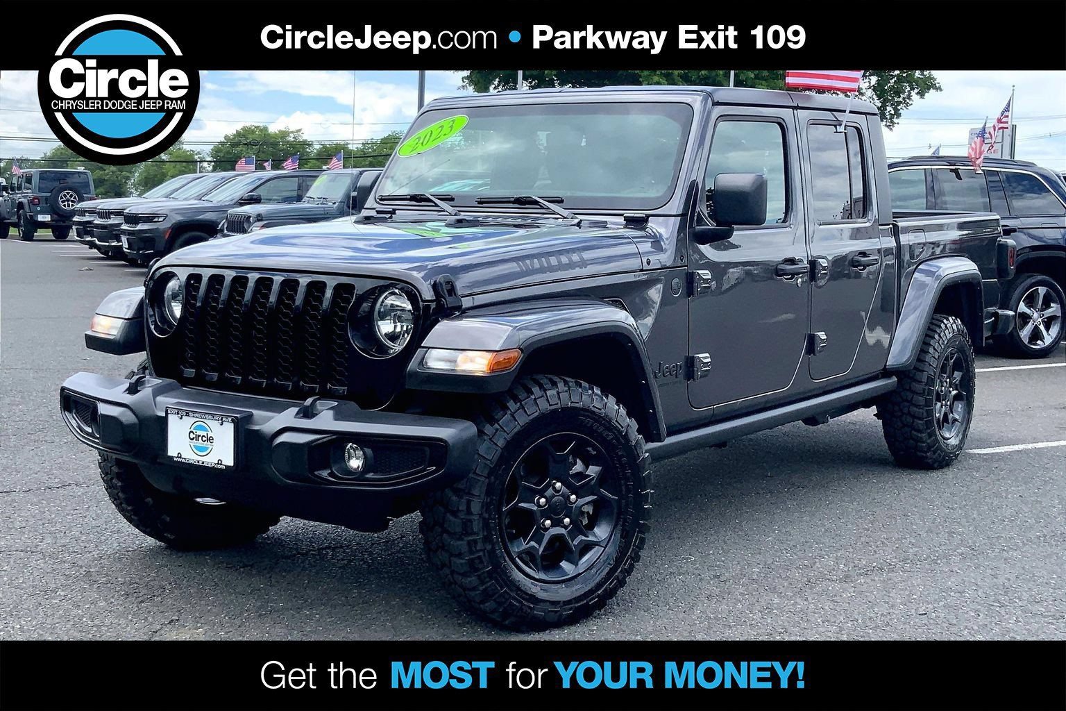 Certified 2023 Jeep Gladiator Sport AWD/4WD image 1