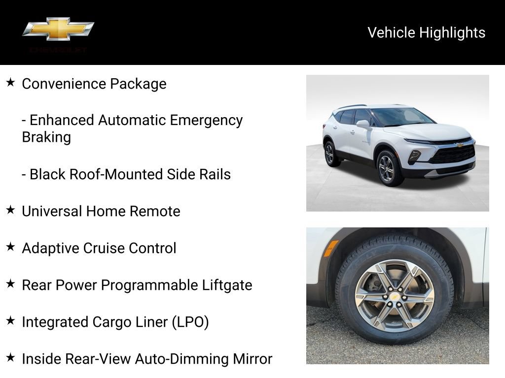 Used 2024 Chevrolet Blazer LT w/ Convenience Package FWD image 22