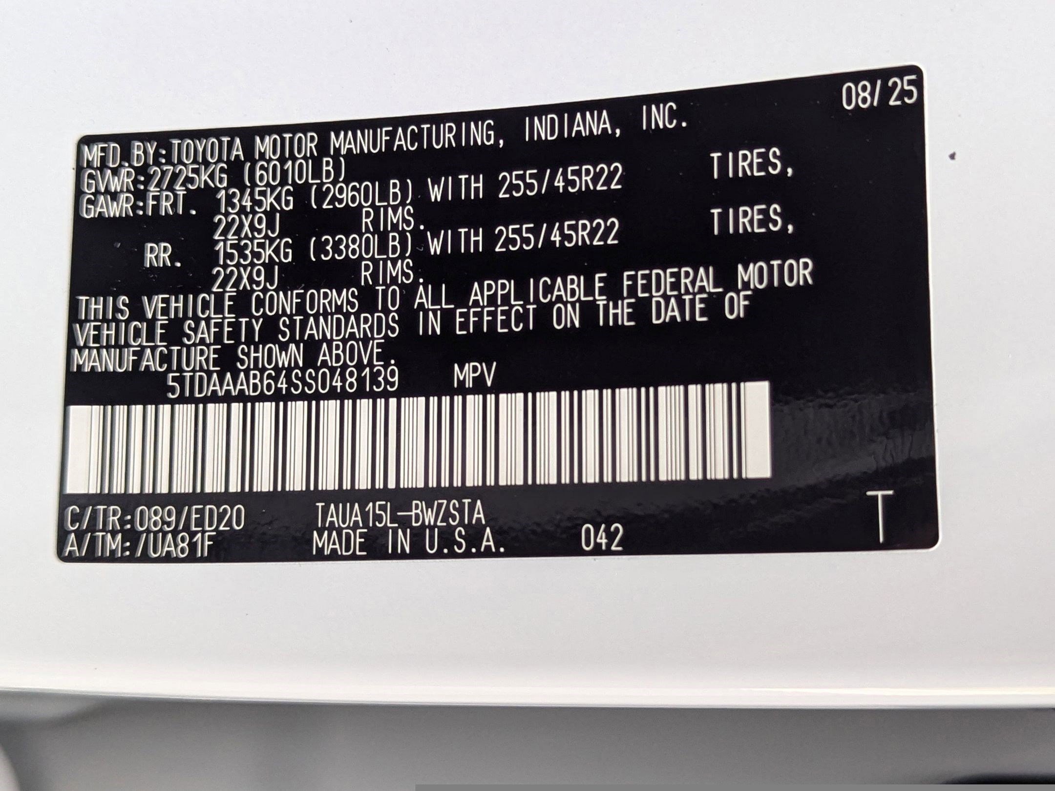 New 2025 Lexus TX 350 AWD image 36