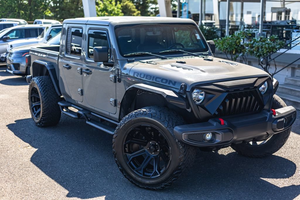 Used 2022 Jeep Gladiator Rubicon w/ Trailer Tow Package AWD/4WD image 2