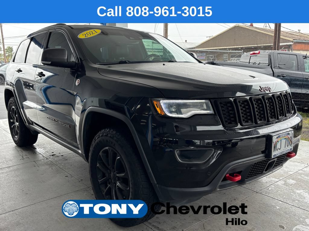 Used 2021 Jeep Grand Cherokee Trailhawk w/ Premium Lighting Group AWD/4WD image 8