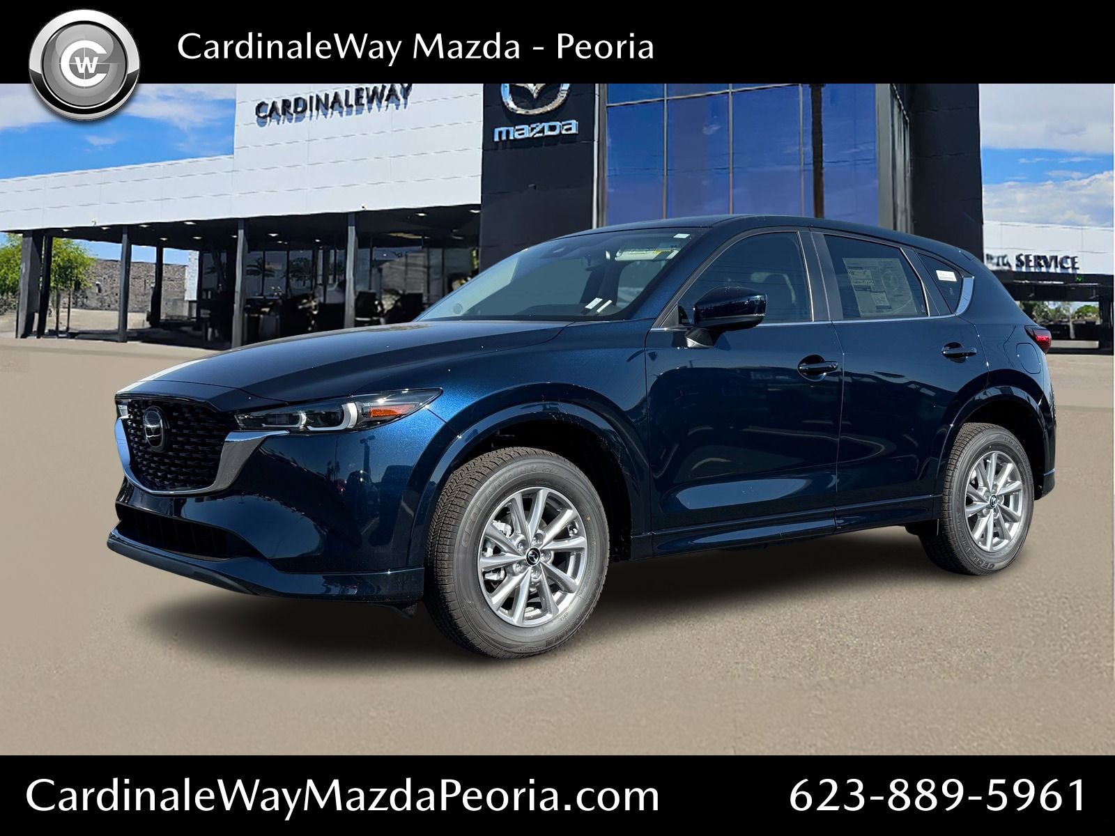 New 2025 MAZDA CX-5 AWD 2.5 S w/ Preferred Package