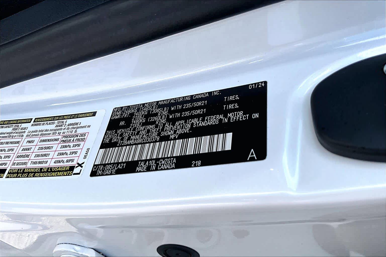 Used 2024 Lexus RX 350 FWD w/ Convenience Package image 35