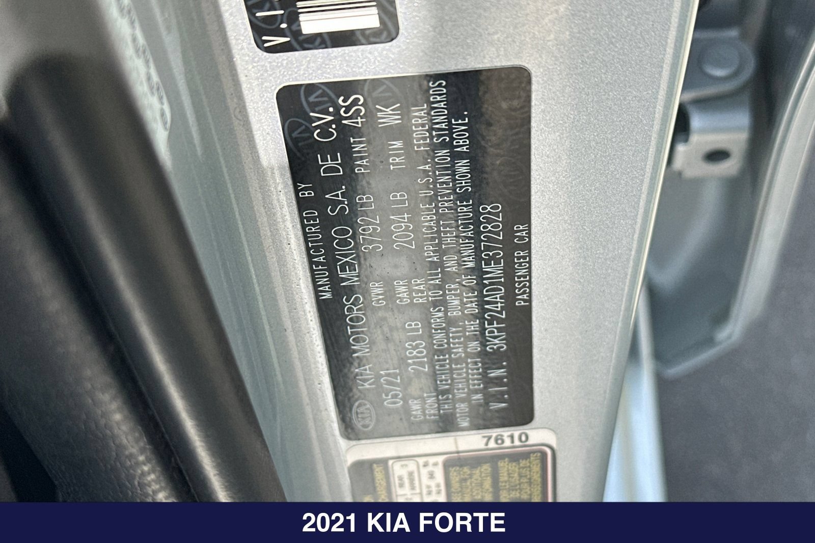 Used 2021 Kia Forte LXS FWD image 27