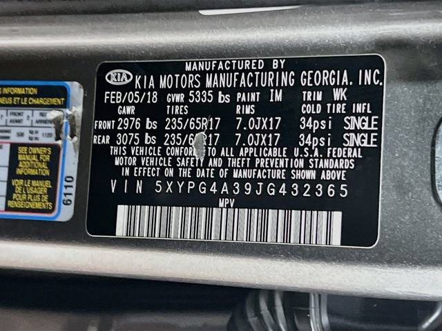 Used 2018 Kia Sorento FWD image 33