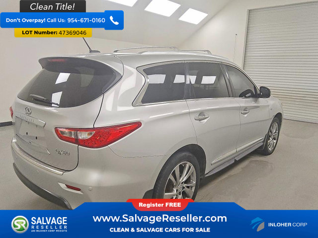 Used 2014 INFINITI QX60 AWD w/ Deluxe Touring Package image 4