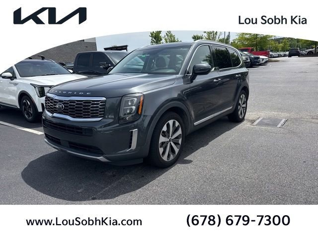 Certified 2021 Kia Telluride EX w/ EX Premium Package AWD/4WD image 1
