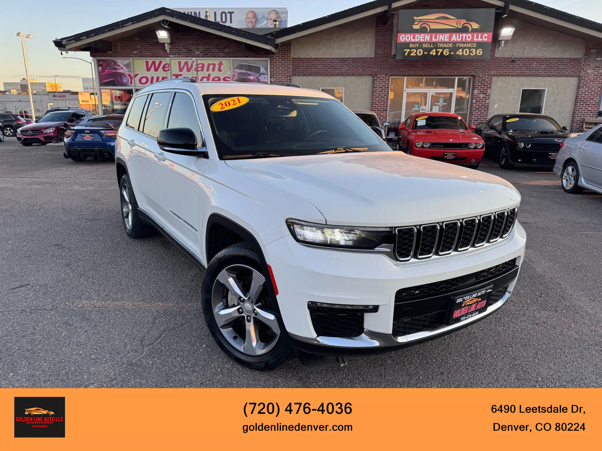 Used 2021 Jeep Grand Cherokee L Limited w/ Trailer Tow Group (B) image 1