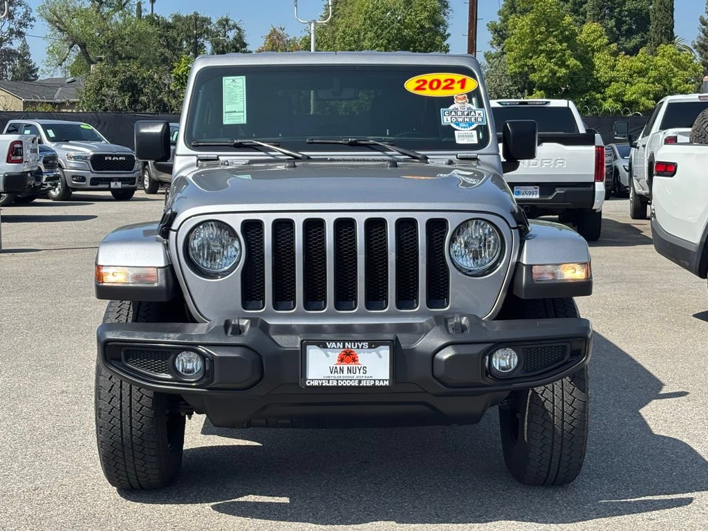 Used 2021 Jeep Wrangler Unlimited Sahara AWD/4WD image 6